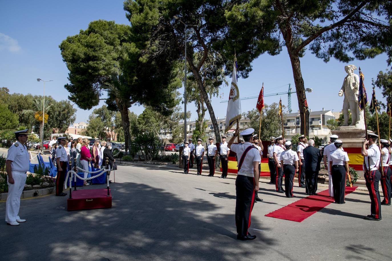 Homenaje al fundador del Hospital de Caridad de Cartagena