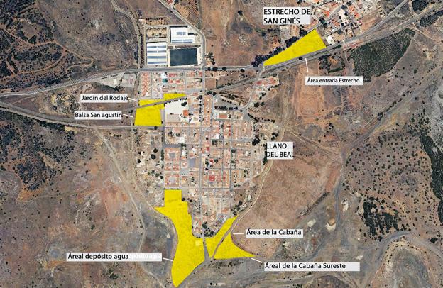 Los vecinos exigen dar prioridad al sellado de diez balsas y terrenos mineros urbanos en el distrito de El Beal de Cartagena