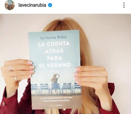 'La cuenta atrás para el verano': el libro de La Vecina Rubia para viajar por tus mejores recuerdos