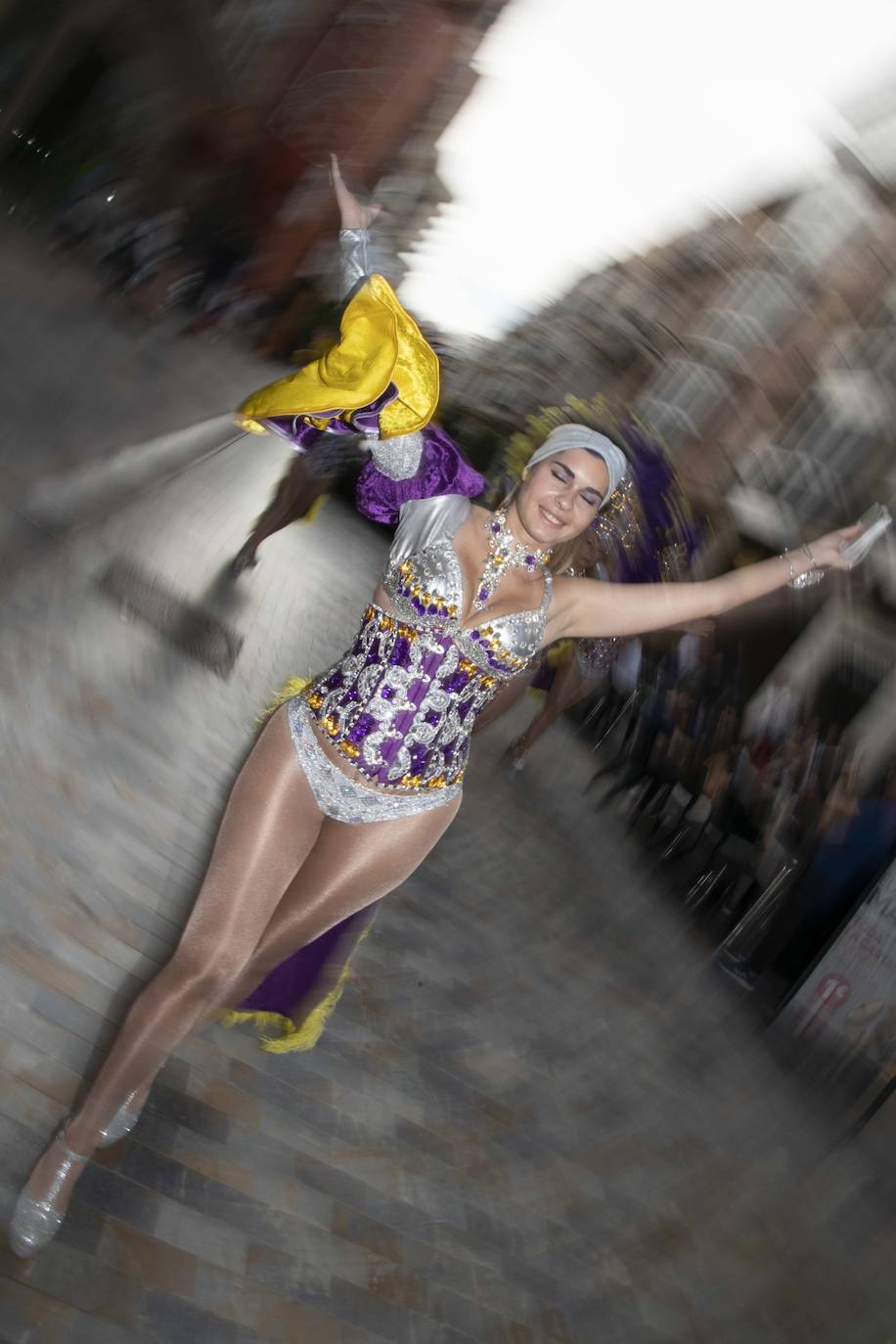 El pasacalles del Carnaval de Cartagena, en imágenes