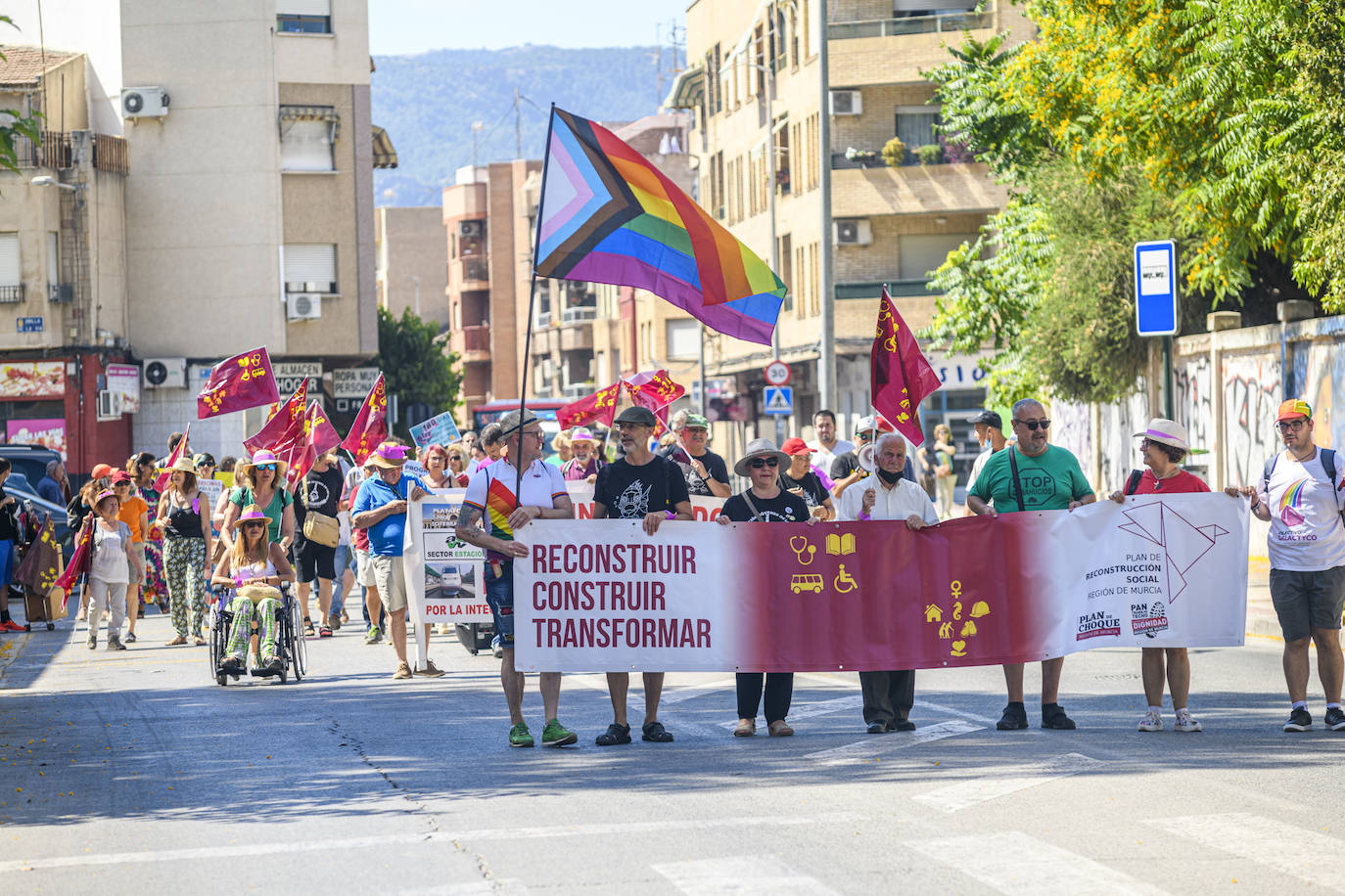 La manifestación de las Marchas de la Dignidad, en imágenes