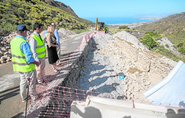 La obra del Cedacero entra en su recta final y la carretera reabrirá el miércoles