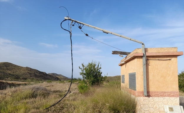 El PP de Lorca denuncia el tercer robo de tendido eléctrico en menos de un mes en la pedanía de Morata