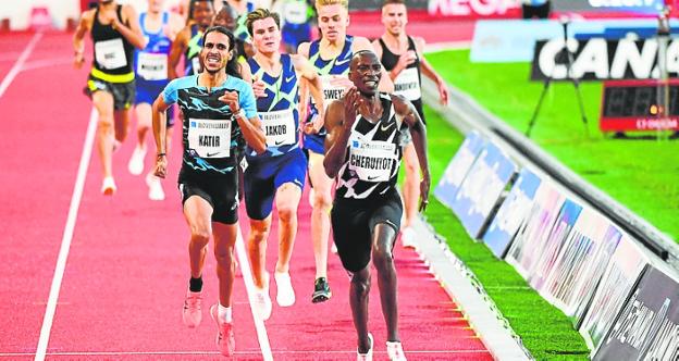 Mo Katir desafía al noruego Ingebrigtsen ante su público