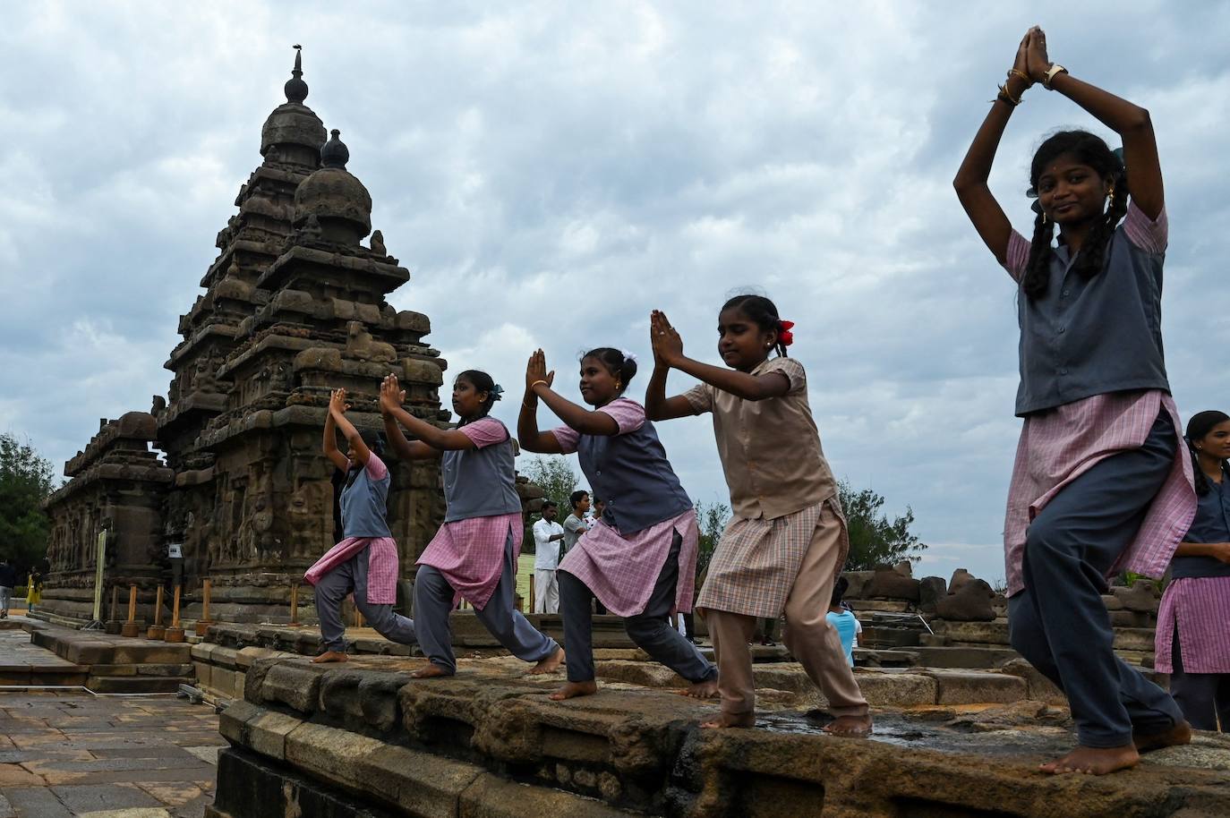 La fiesta mundial del yoga