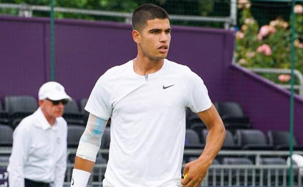 Carlos Alcaraz debutará ante Struff en Wimbledon y se cruzaría con Novak Djokovic en cuartos de final