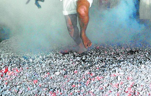 ¿Podemos andar sobre las brasas sin quemarnos?