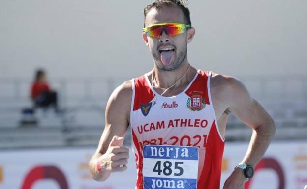 El marchador ciezano Manuel Bermúdez, campeón de España de 10 kilómetros