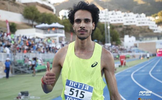 Mo Katir logra la medalla de plata tras rozar el oro en la prueba de 1.500 metros del Nacional