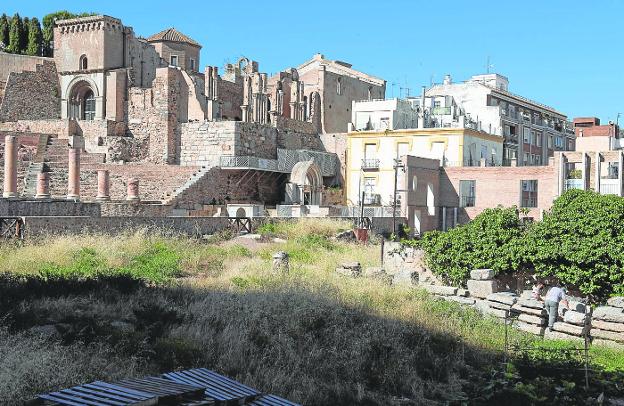 La excavación del pórtico del Teatro Romano de Cartagena empezará en octubre y durará siete meses