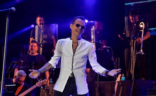 Marc Anthony y su castillo de salsa