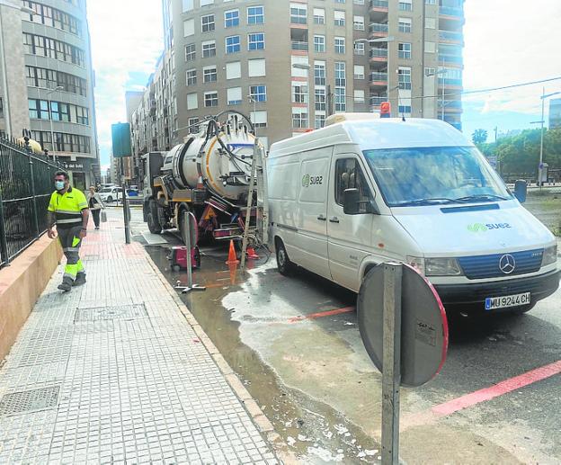 Hidrogea retoma en Cartagena el recambio de tuberías y acometidas de plomo