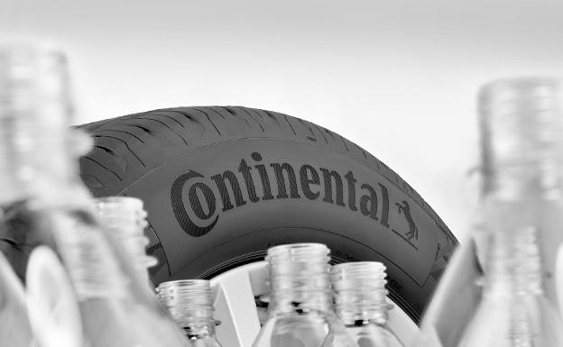 Llegan a España los neumáticos fabricados a partir de botellas de plástico