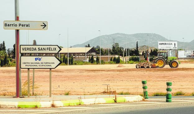 Urbanismo paraliza las obras del mercadillo de Las Tejeras en Cartagena