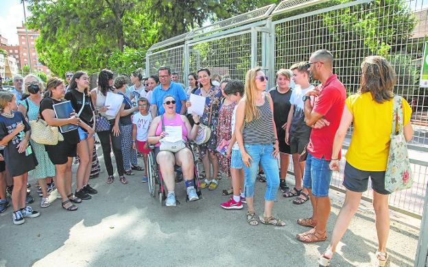 La falta de espacio impide a 50 alumnos entrar en el Ben Arabí de Cartagena