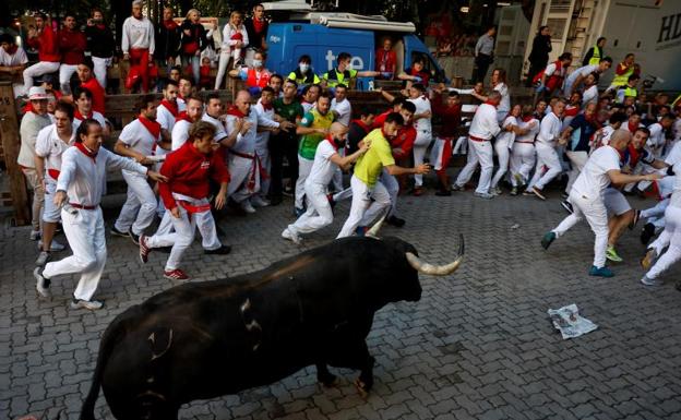 Señal de TV | Así ha sido el cuarto encierro de San Fermín