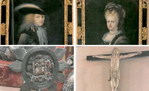 La Guardia Civil vigila la llegada a Mula de las obras que se llevaron las clarisas