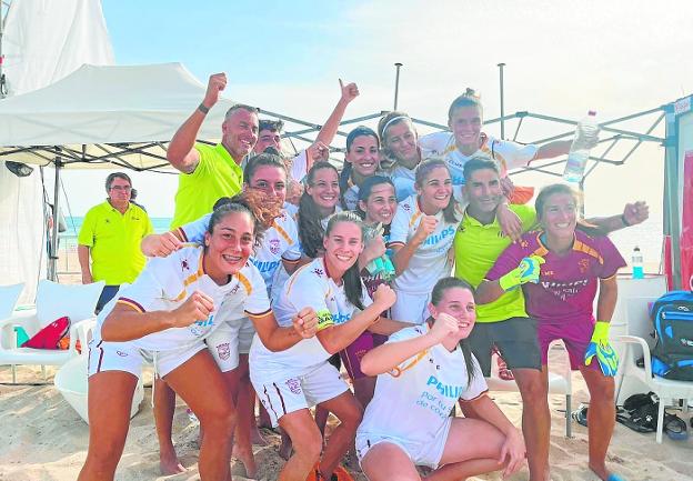 La selección regional, a 'semis' del Nacional de fútbol playa