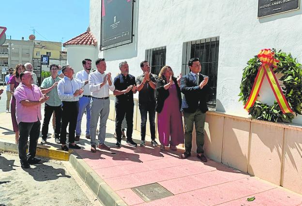 Homenaje a Miguel Ángel Blanco en municipios de la Región