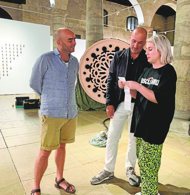 El Palacio Almudí alberga 'Babel', de David Vicente y Priscila Ramal