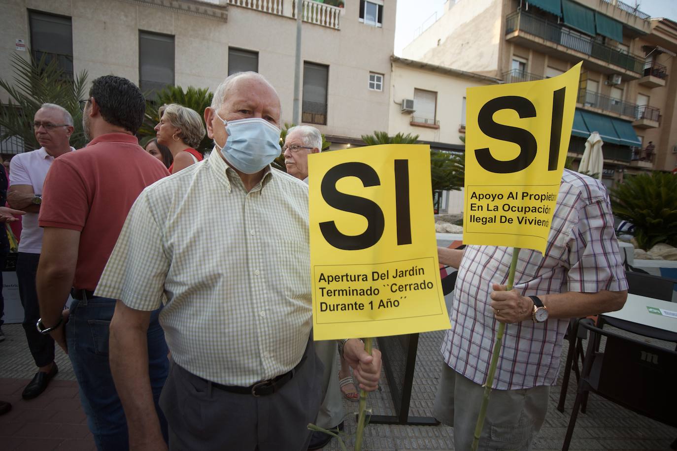 Plante vecinal en Espinardo porla supresión de 170 aparcamientos