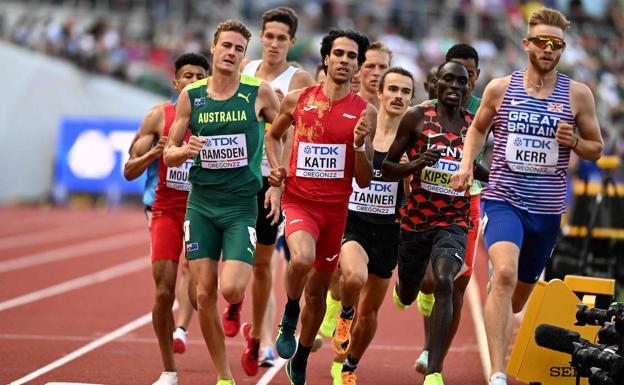 Katir se clasifica por los pelos para las semifinales de 1.500