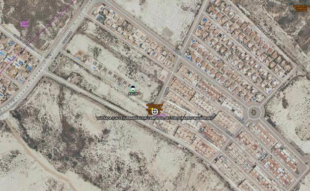 Un trabajador cae de unos dos metros de altura en Mazarrón