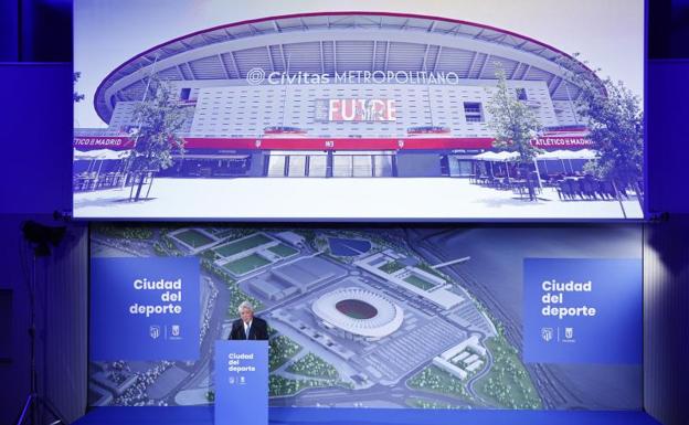 Cívitas Metropolitano, nuevo nombre del estadio del Atlético