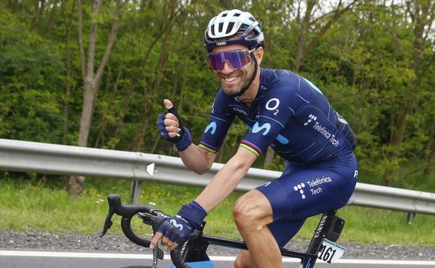 Alejandro Valverde reaparecerá este miércoles en la Vuelta a Castilla y León