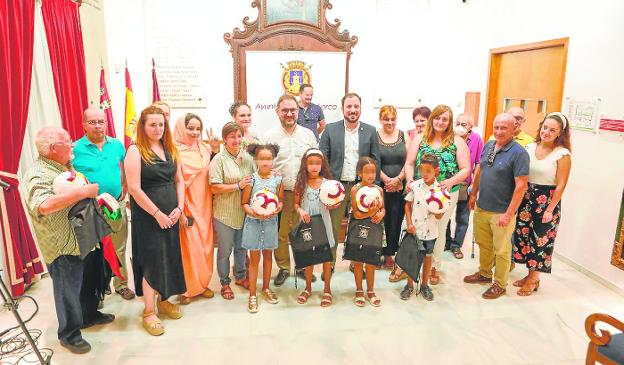 'Vacaciones en paz' para seis niños saharauis en Lorca