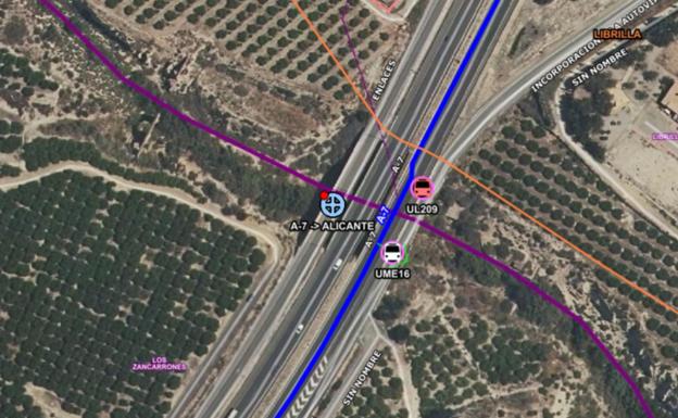 Herido un joven de 25 años en Librilla tras dar varias vueltas de campana con su vehículo