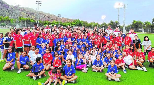Vivero de futuras futbolistas