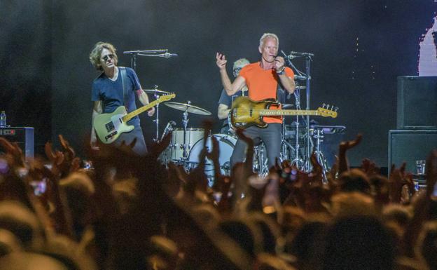 Sting exhibe en Murcia su legado eterno