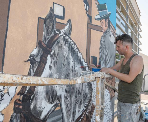 El arte urbano sigue expandiéndose en Lorca