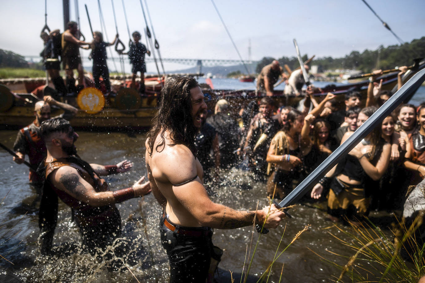 Los vikingos desembarcan en Pontevedra