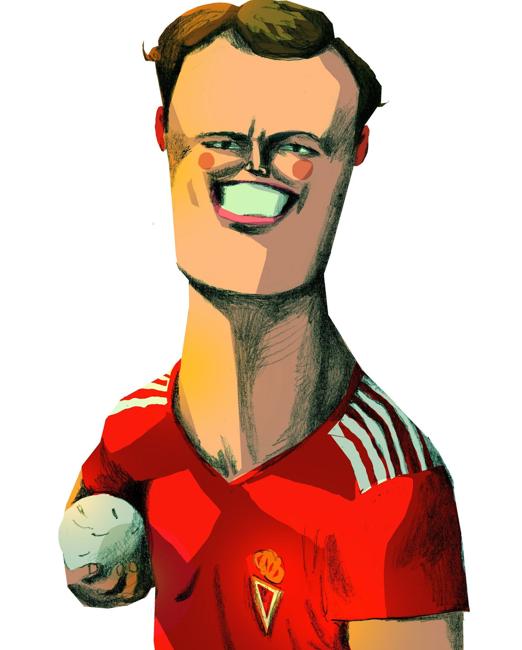 Pedro León, el futbolista que quería ser policía de niño