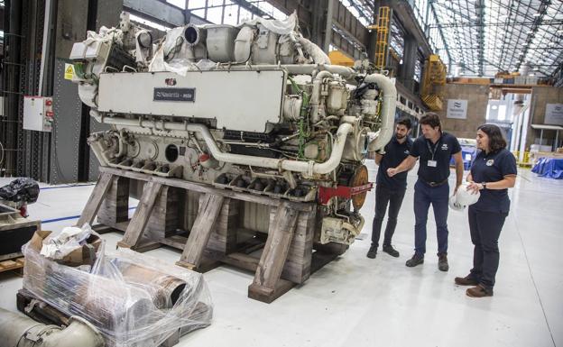 Los S-80 y las fragatas F-110 aseguran la carga de trabajo en Navantia Motores hasta 2027