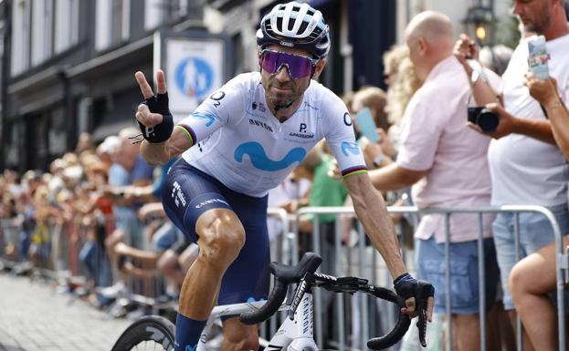 Alejandro Valverde critica el recorrido de la tercera etapa: «No hubo más caídas porque controlamos increíblemente bien»