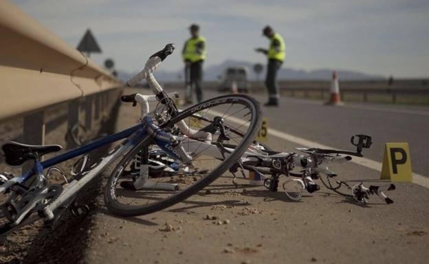 Seis ciclistas fallecidos y 48 heridos graves en accidentes de tráfico en la Región de Murcia en nueve años