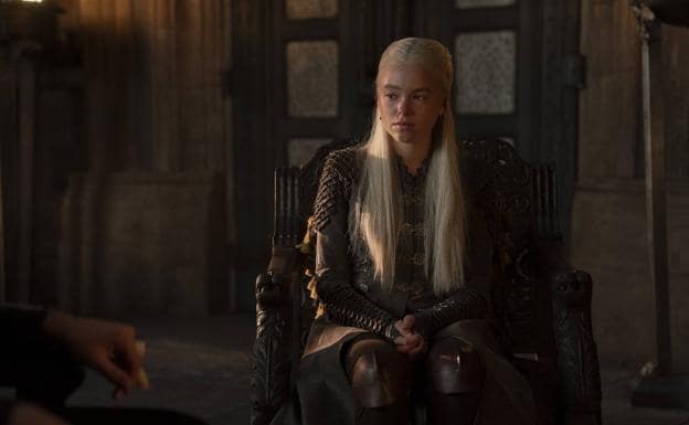 Rhaenyra Targaryen in 'The House of Dragons'. 