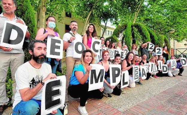 Nueva protesta en defensa del plan de empleabilidad