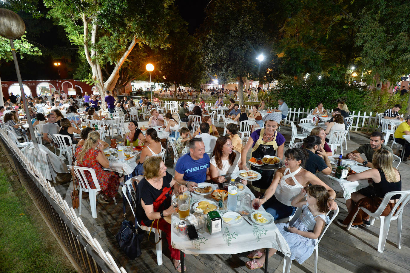 Los murcianos abarrotan Los Huertos