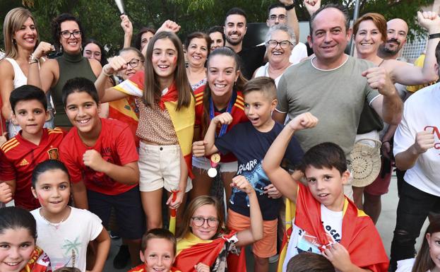 El Palmar se vuelca con su campeona