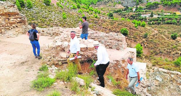 Finalizan las obras en las murallas del castillo de Pliego
