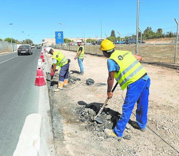 La ampliación de la red de carriles bici sigue en Los Dolores