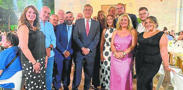 Ballesta pregona las fiestas de Nonduermas