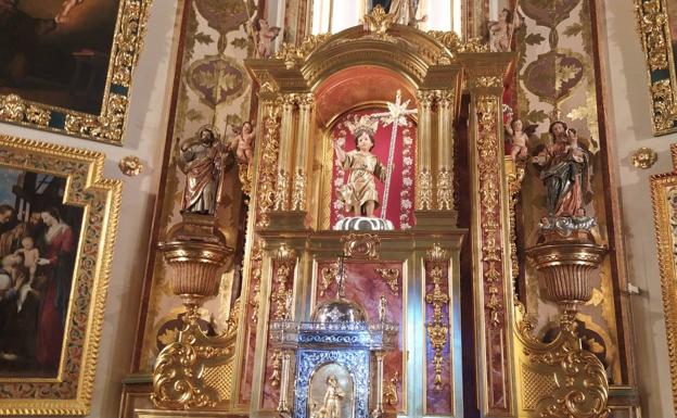 El Niño del Balate ya está en la Iglesia Mayor de Santo Domingo de Mula