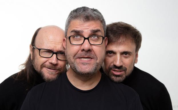 Tres tontos «juntos de nuevo por primera vez»