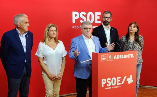 El PSOE propone su propio pacto por las infraestructuras ante las «mentiras» del Gobierno regional