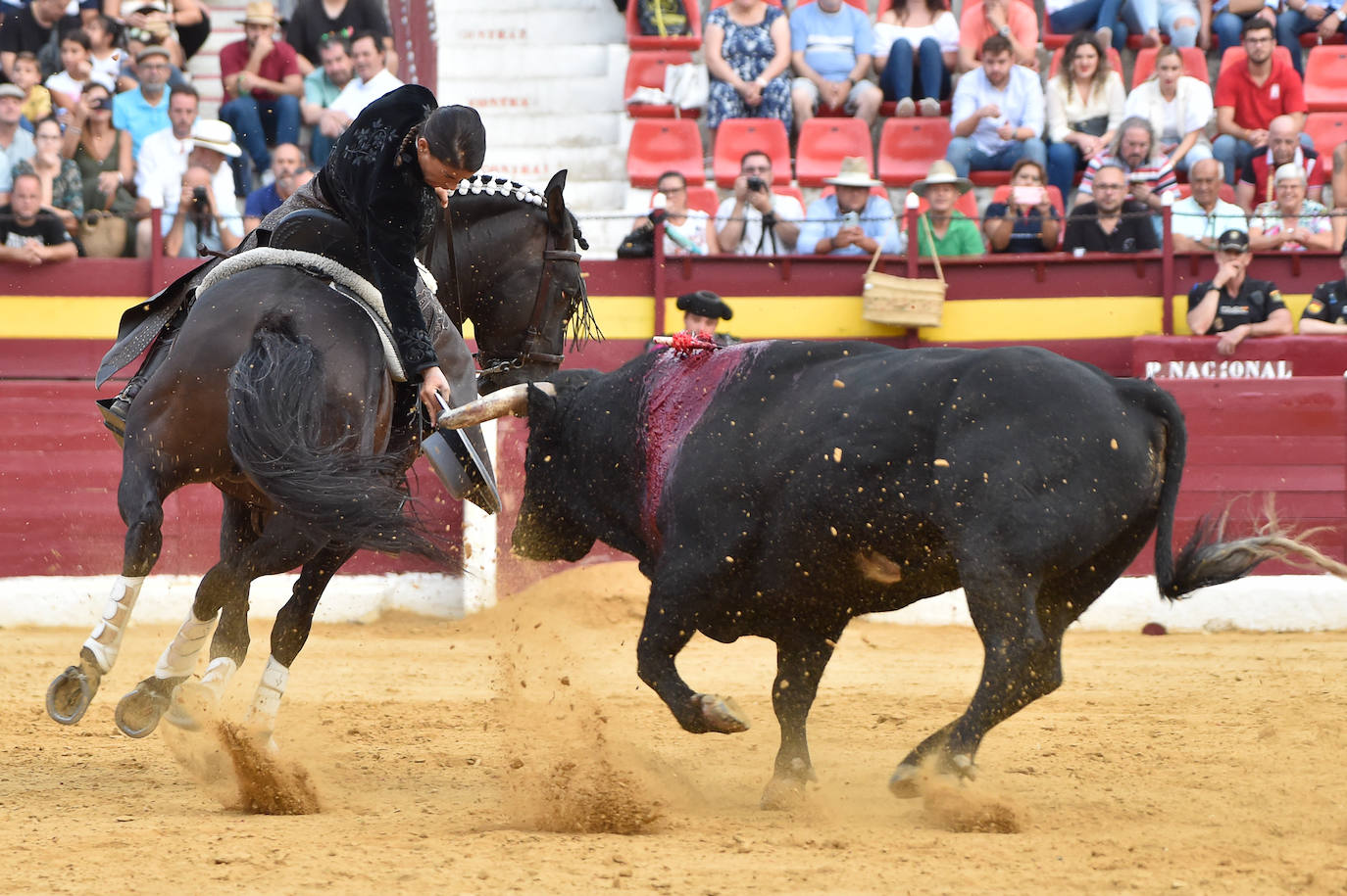 Tarde de rejones en Murcia